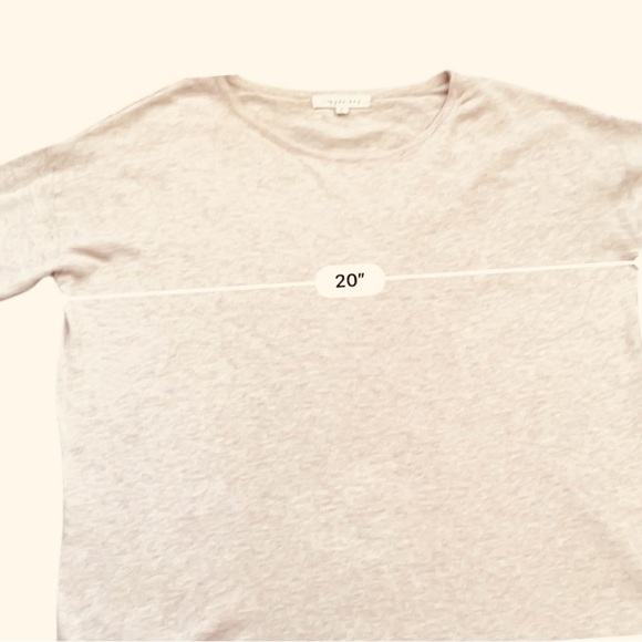 Copper Key cardigan minimalist loose oatmeal/cream long sleeves Women’s S - Picture 9 of 13